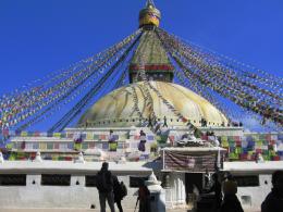 Nepál,Kathmandu-stupa
